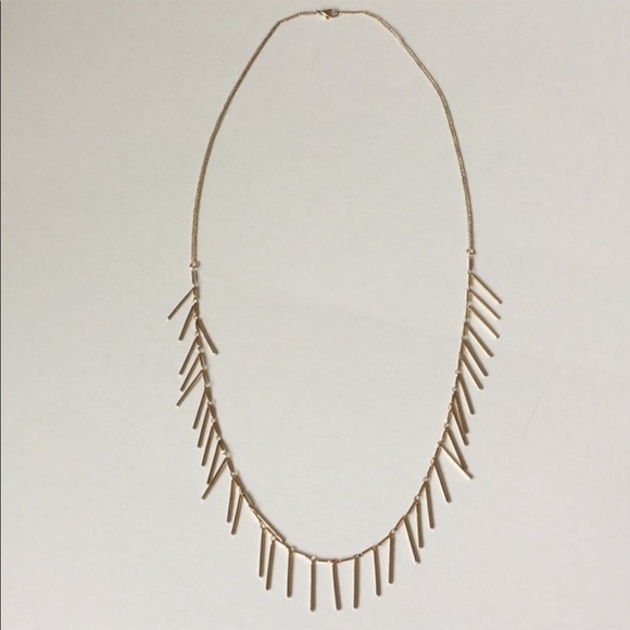 Dangle Bar Multi Necklace - Picture 3 of 6